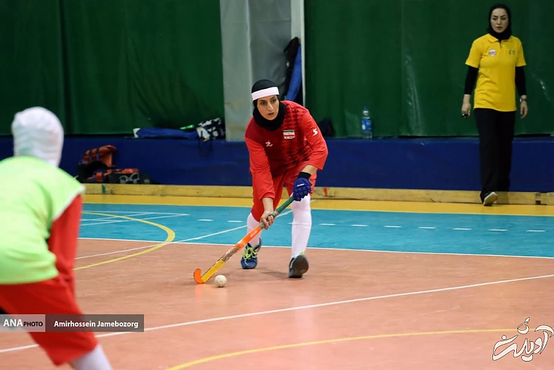 (تصاویر) تمرین تیم ملی هاکی بانوان